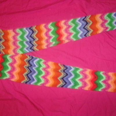 Women's Rue 21 Bright Chevrons Yoga Leggings size XS (C41)